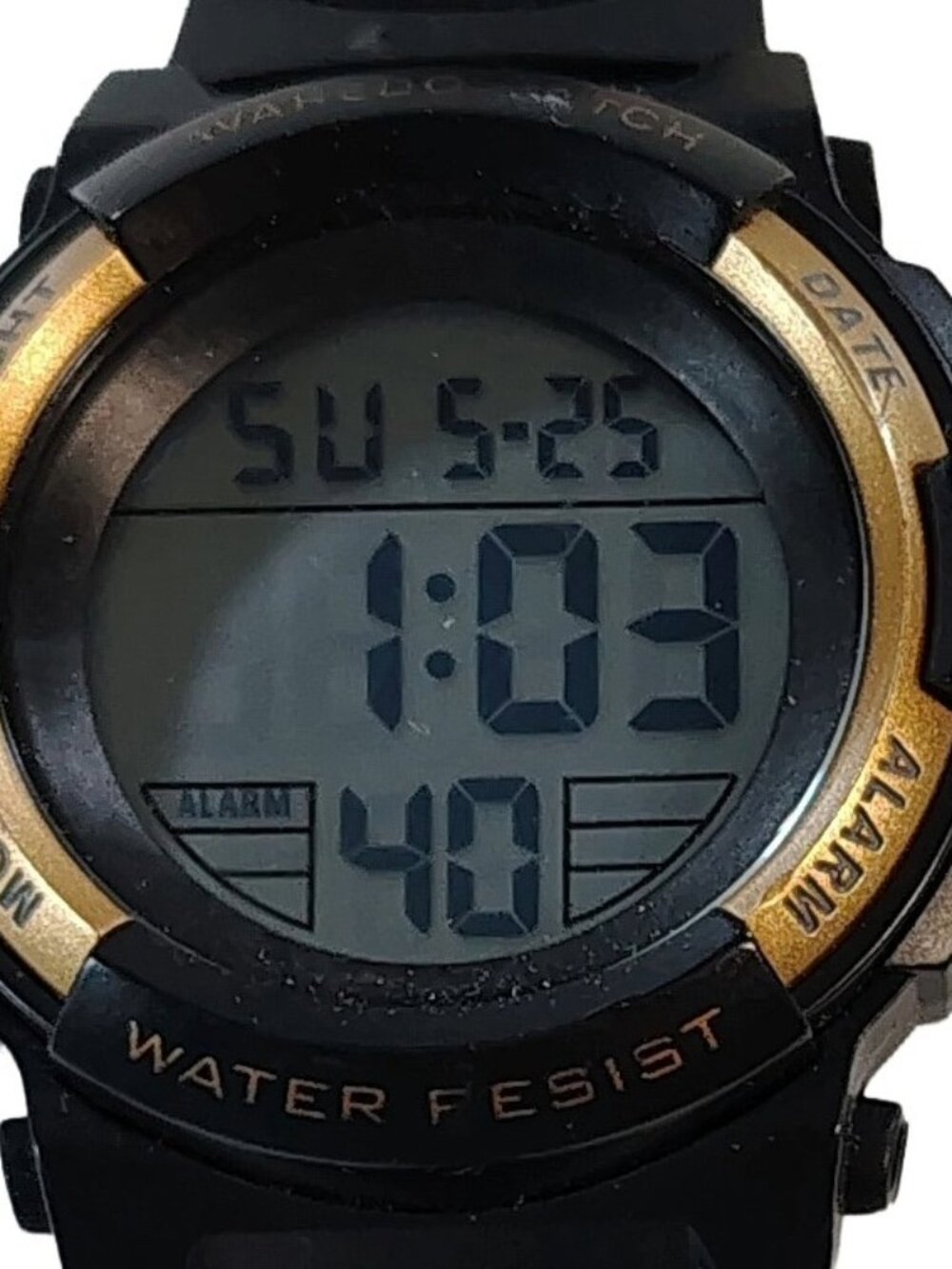 Men's Working DIgital Water Resistant Lavaredo Wrist Watch